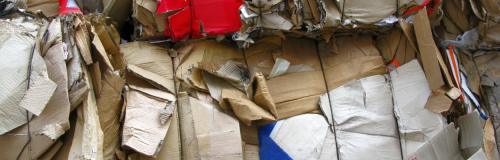Tektura i kartony przeznaczone na recykling